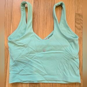 lululemon Align Tank TopLight Support, A/B Cup Size 4 Wild Mint